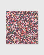 Load image into Gallery viewer, Cotton Print Pocket Square Pink Phoebe & Jo Liberty Fabric
