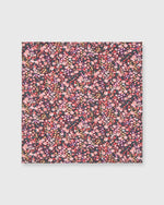 Load image into Gallery viewer, Cotton Print Pocket Square Pink Phoebe & Jo Liberty Fabric