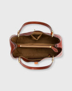 Load image into Gallery viewer, Alissa Satchel Bag in English Tan Leather