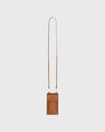 Load image into Gallery viewer, Cell Phone Bag in Cognac Leather