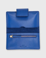 Load image into Gallery viewer, Small Phone Wallet Clutch in Cobalt Leather