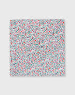Load image into Gallery viewer, Bandana in Cyan Godinton Garden Liberty Fabric