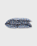 Load image into Gallery viewer, Cashball Blanket in Blue/Gold Strawberry Thief Liberty Fabric
