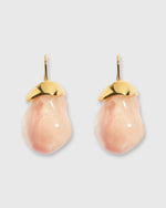 Load image into Gallery viewer, Baroque Earrings in Pink Marble