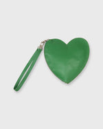 Load image into Gallery viewer, Heart Pouch in Green Leather