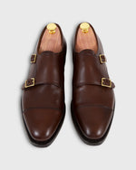 Load image into Gallery viewer, Double Monk Strap in Espresso Calfskin