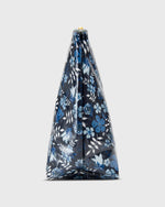 Load image into Gallery viewer, Coated Medium Cosmetic Bag in Blue Edenham Liberty Fabric