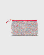 Load image into Gallery viewer, Coated Small Cosmetic Bag in Katie & Millie Liberty Fabric