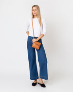 Load image into Gallery viewer, Lucette Crossbody Bag in Tan Leather