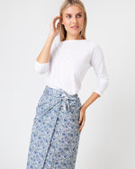 Load image into Gallery viewer, Ashley Pareo in Blue Emery Walk Liberty Fabric