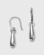 Load image into Gallery viewer, Long Teardrop Earrings in Sterling Silver