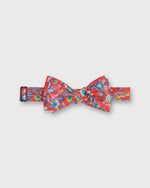 Load image into Gallery viewer, Cotton Bow Tie in Red/Multi Floral