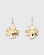 Load image into Gallery viewer, Clover Earrings in Gold
