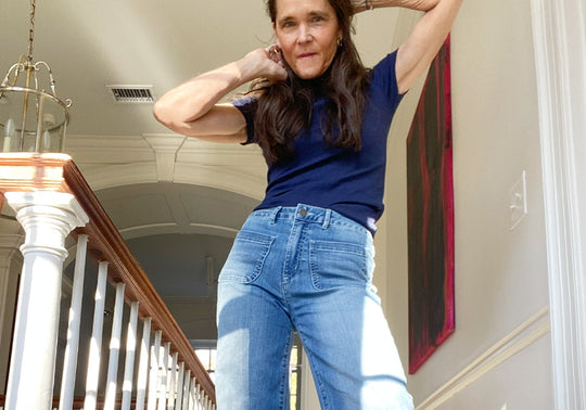 The Column Patch Pocket Jean