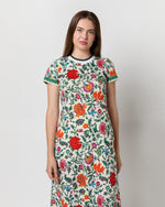 Load image into Gallery viewer, Sporty Swing Dress in Dragonflower Cotton Jersey
