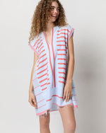 Load image into Gallery viewer, Elina Caftan in Tiki Skypop
