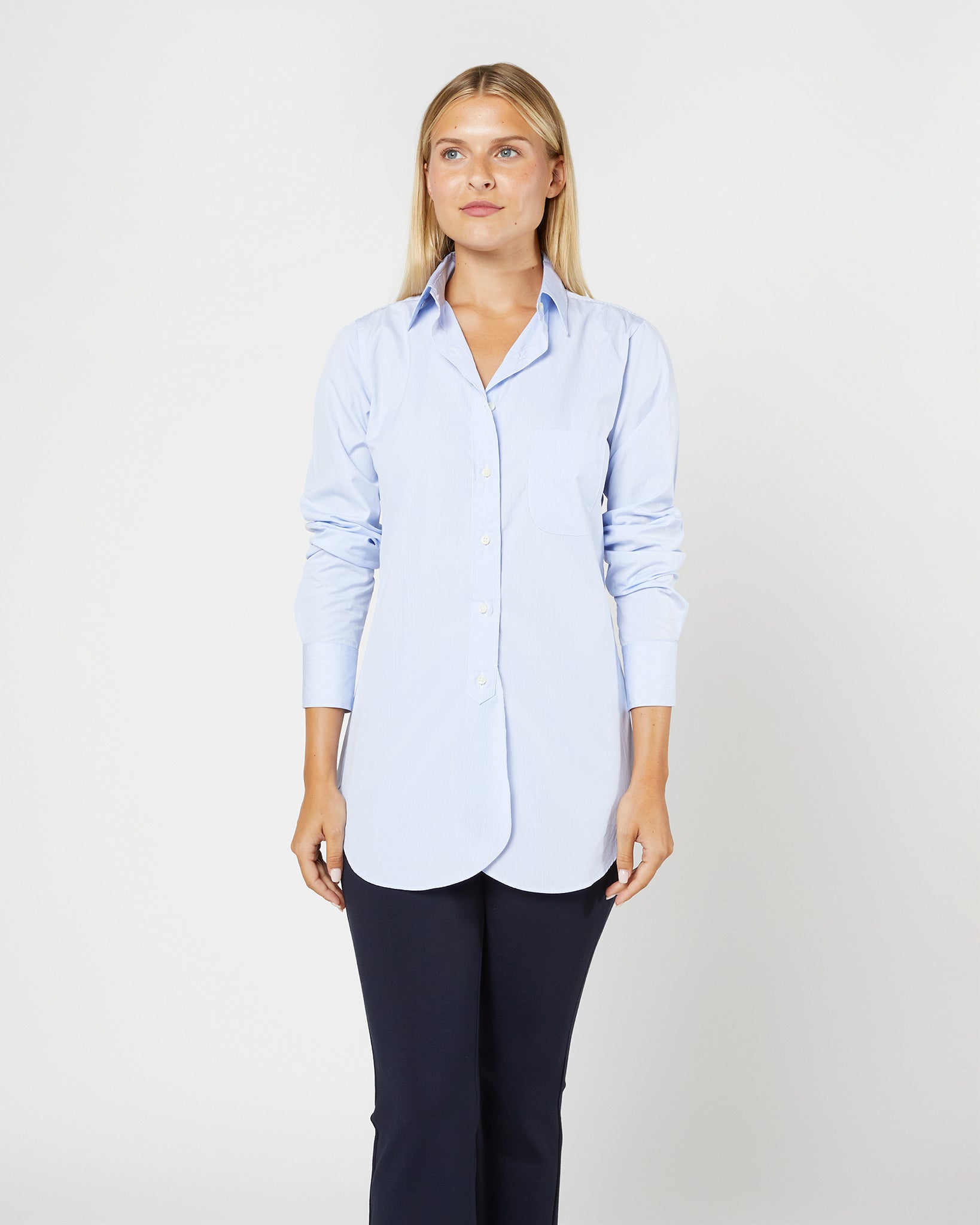 MTO Boyfriend Shirt Model Image