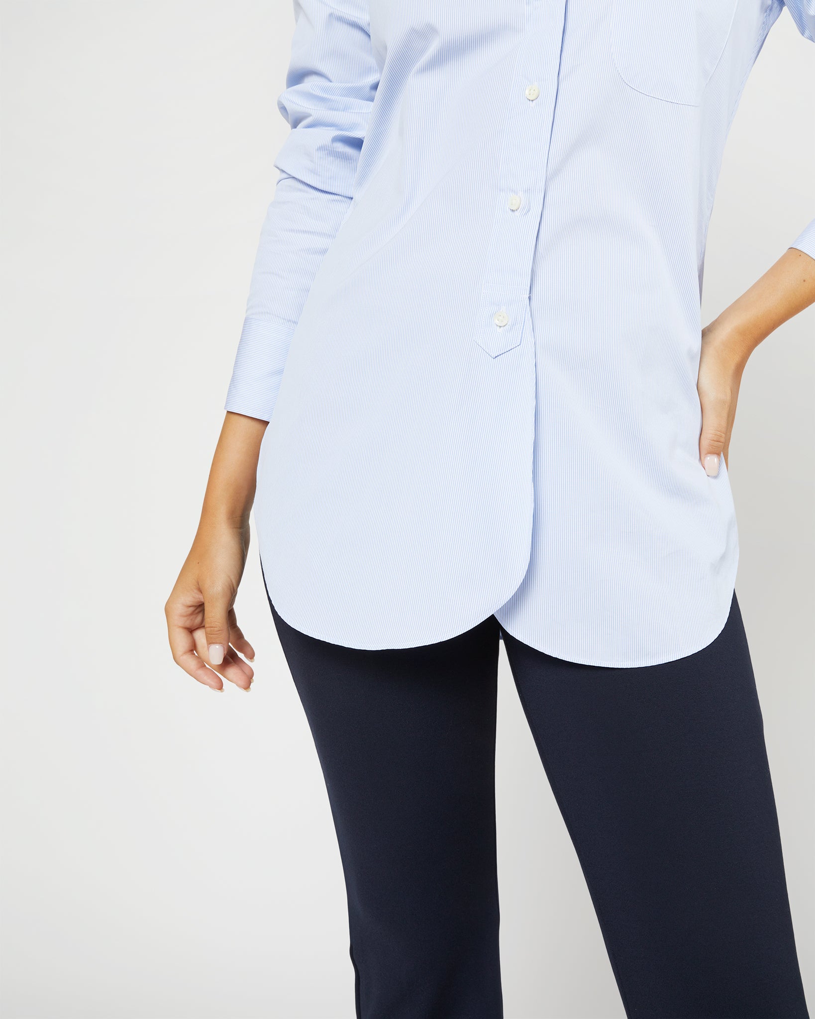 MTO Boyfriend Shirt Model Image