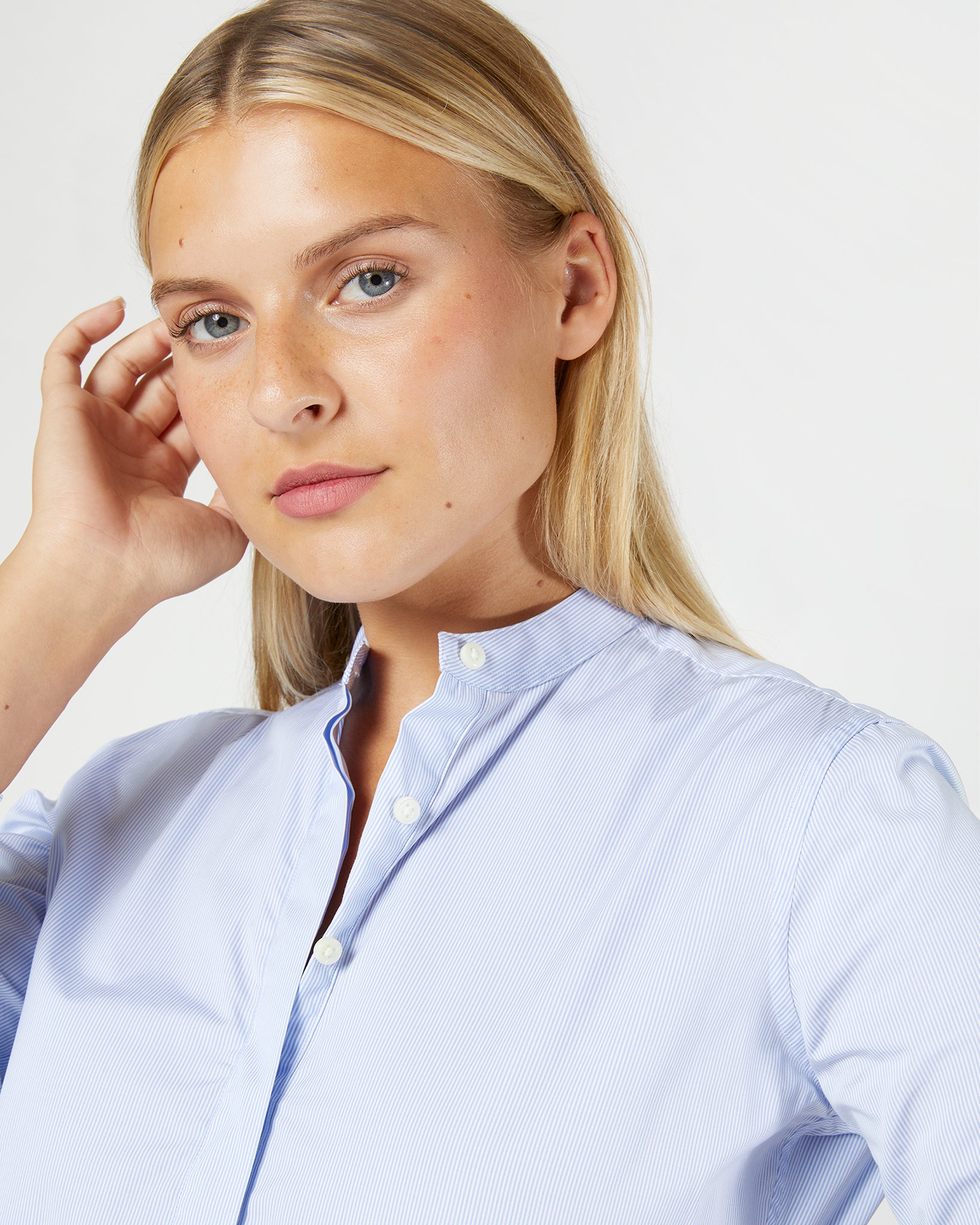 MTO Mandarin Tunic Model Image