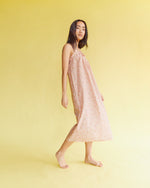 Load image into Gallery viewer, Lena Slip in Pink/Green Hannah Rose Liberty Fabric
