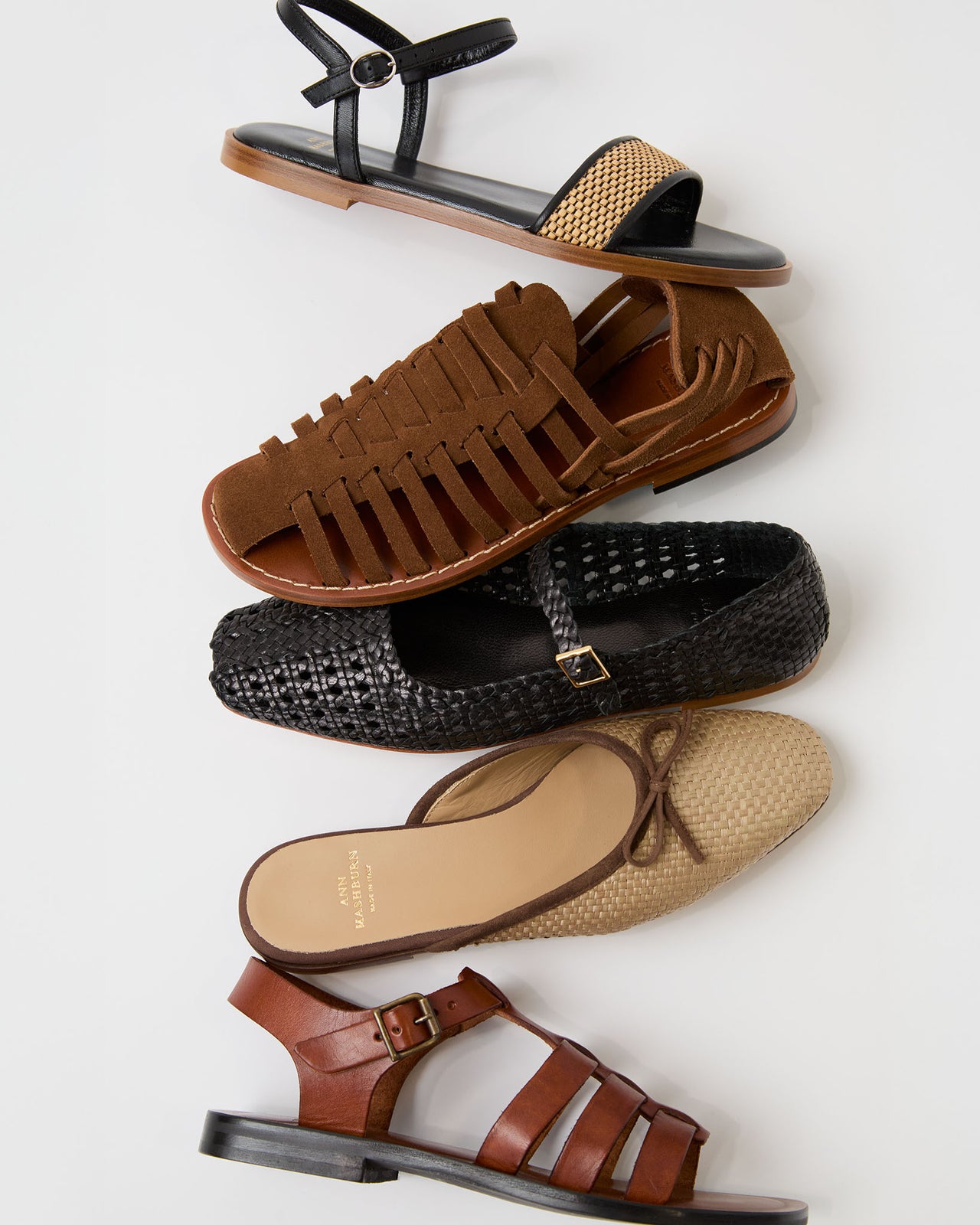 Joy Mule in Khaki Basketweave