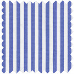 Load image into Gallery viewer, Made-to-Order Tomboy Popover Shirt in Blue Bengal Stripe Poplin
