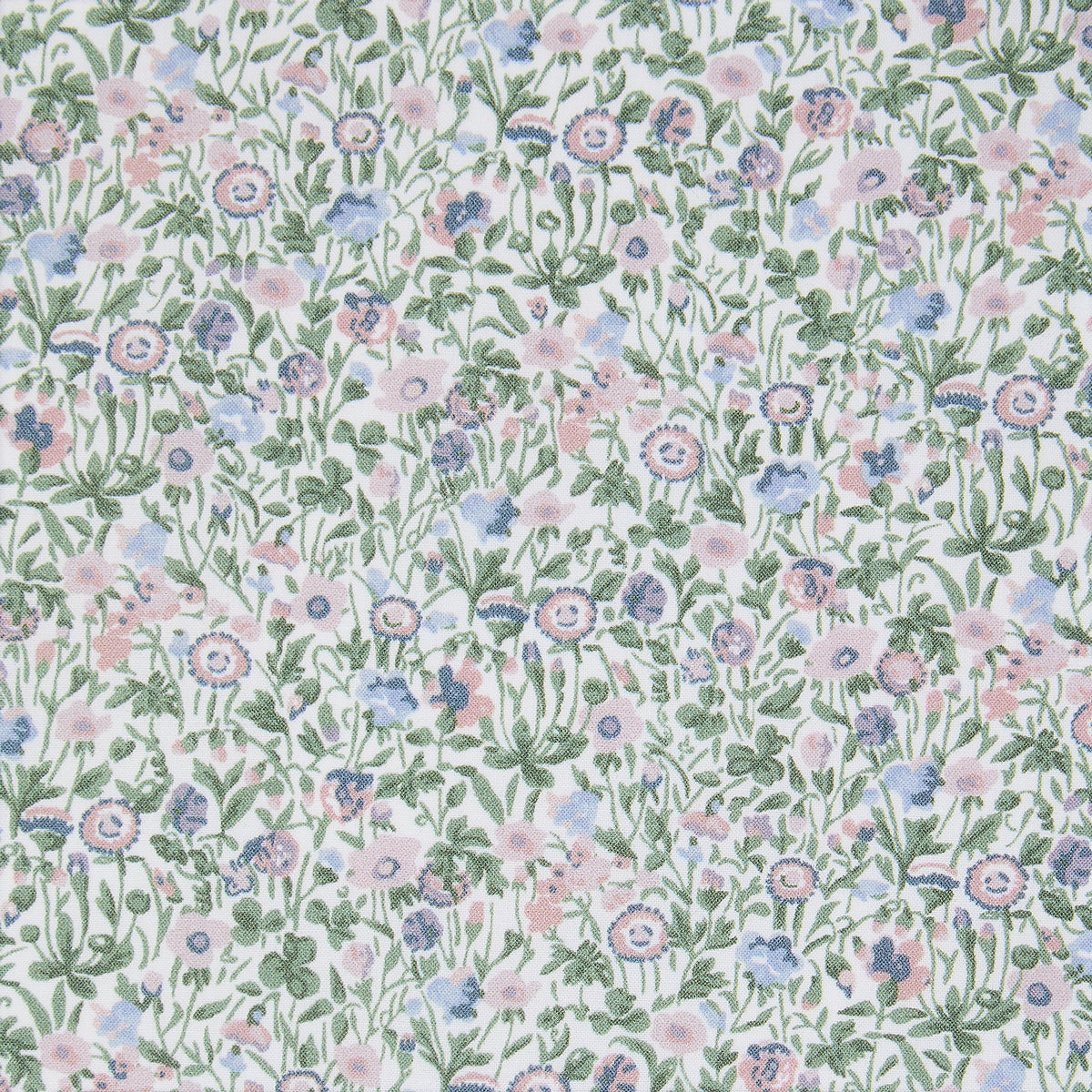 Made-to-Measure Shirt in Pink/Lavender/Multi Agnes Meadow Liberty Fabric