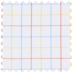 Load image into Gallery viewer, Made-to-Measure Shirt in Red/Sky/Yellow Tattersall Poplin

