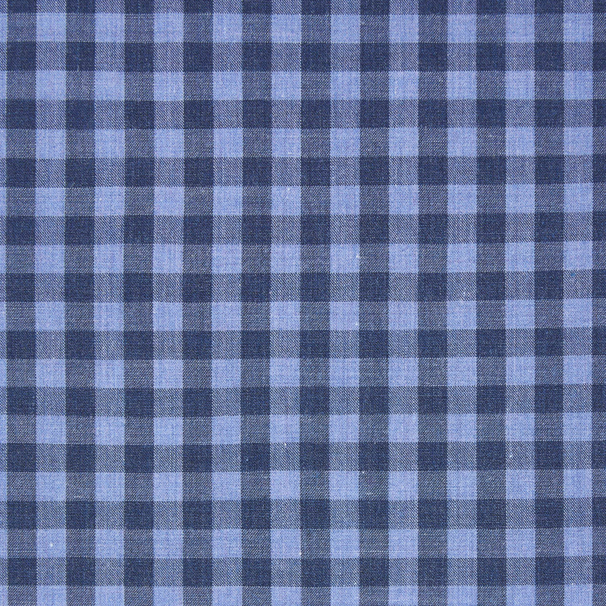 Made-to-Measure Shirt in Heather Blue Multi Gingham