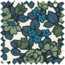 Made-to-Order Anaya Popover Dress in Green/Blue Multi Anthology Liberty Fabric