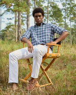 Load image into Gallery viewer, Slim Straight Jean in White Garment-Dyed Denim
