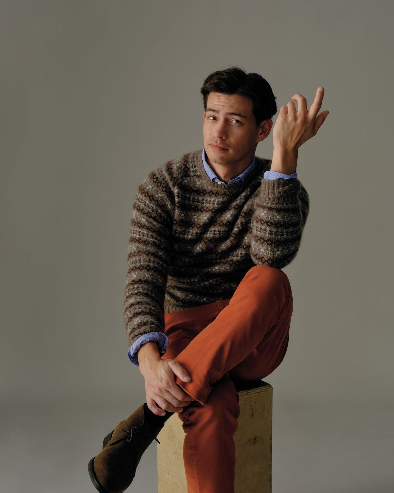 Chukka Boot in Chocolate Suede
