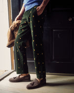 Load image into Gallery viewer, Italian Tassel Loafer in Dark Chocolate Suede
