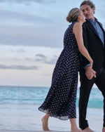 Load image into Gallery viewer, Kincaid No. 3 Tuxedo in Black Dupioni Silk Plainweave
