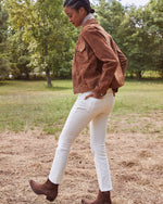 Load image into Gallery viewer, Western Jacket in Cognac Suede
