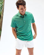 Load image into Gallery viewer, Tennis Short in White/White AP Twill
