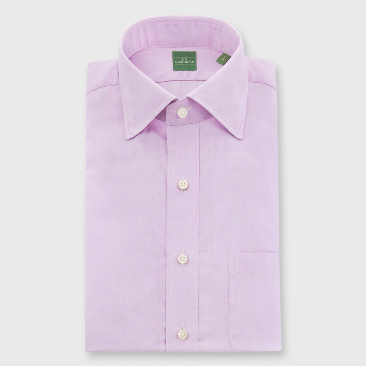 Made-to-Measure Shirt in Pink End-On-End
