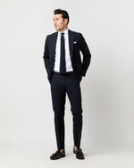 Load image into Gallery viewer, Ghost Trouser in Navy High-Twist
