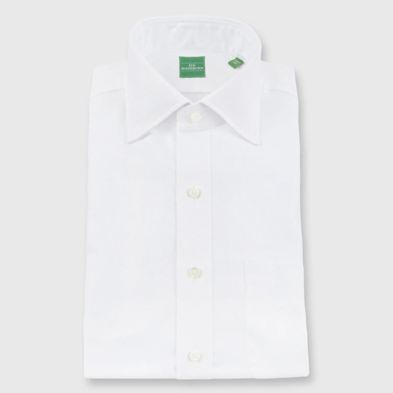 Made-to-Measure Shirt in White Roxford