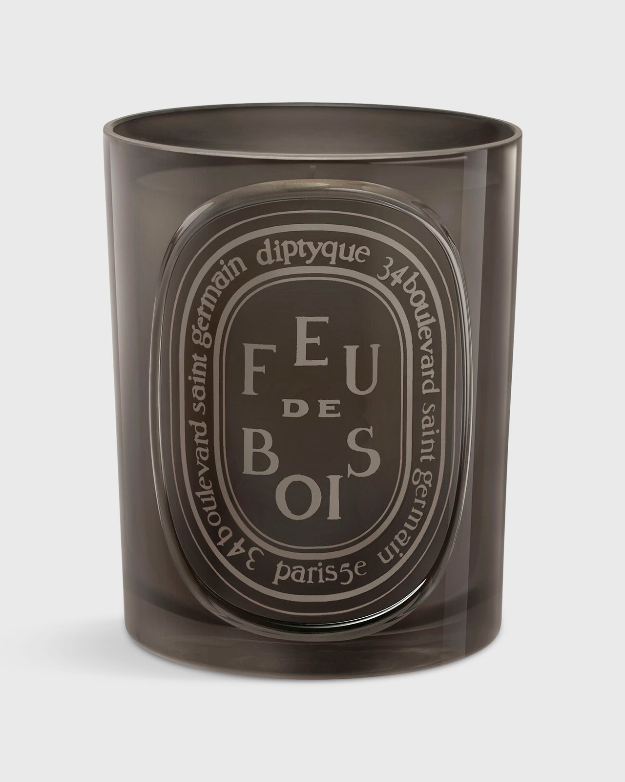 Colored Scented Candle in Feu de Bois
