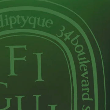 Colored Scented Candle in Figuier