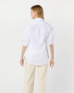 Load image into Gallery viewer, Boyfriend Shirt in White Poplin

