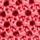 Silk Knit Tie in Coral