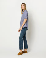 Load image into Gallery viewer, Tomboy Popover Shirt in Navy Gingham Poplin
