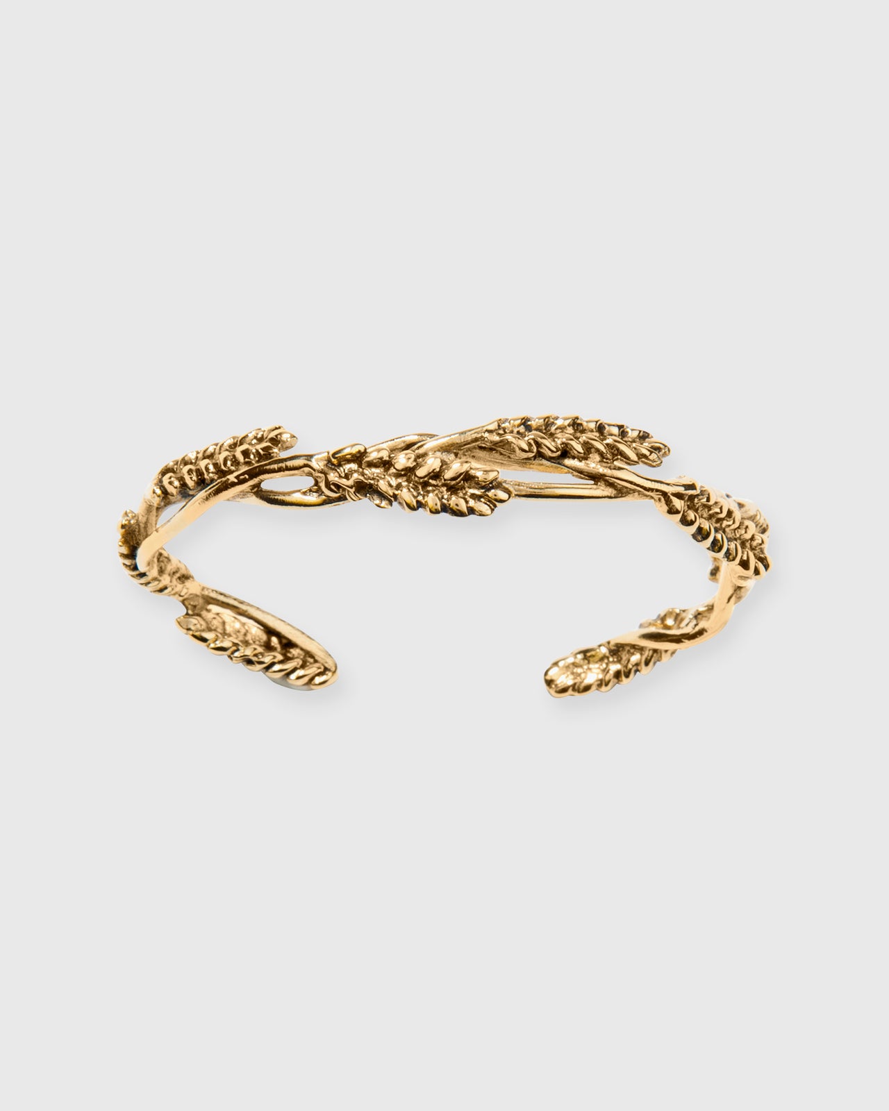 Wheat Bangle in Gold