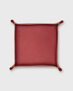 Load image into Gallery viewer, Large Tray in Red Leather
