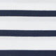 Modern Minquiers Tee in Neige/Marine Stripe