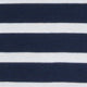 Modern Minquiers Tee in Marine/Neige Stripe