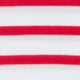 Modern Minquiers Tee in Neige/Tulip Stripe