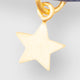 Lucky Star Charm Bracelet in Gold/Assorted Color Cord